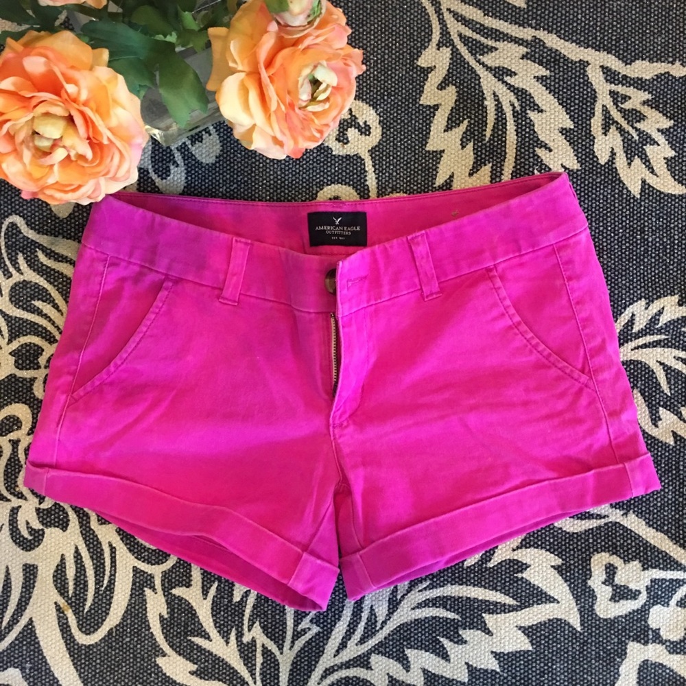 American Eagle midi shorts
